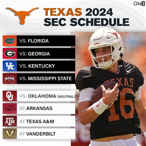 2024 sec football schedule|texas longhorns football schedule 2024.